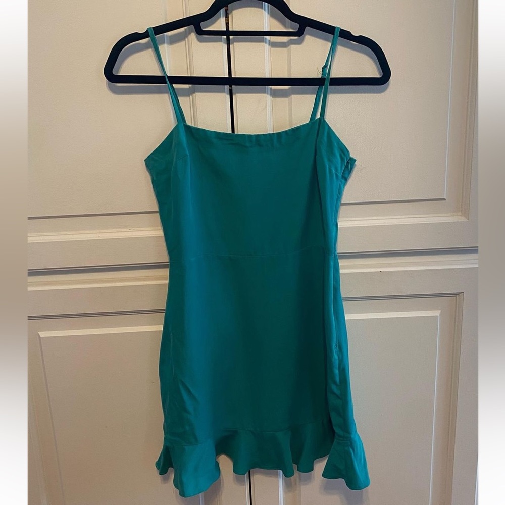 Revolve Privacy Please Emerald Mini Dress
